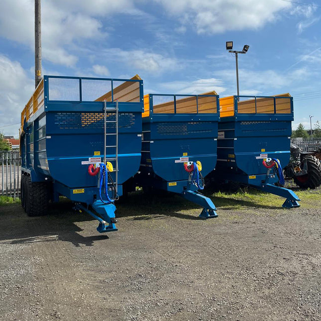 Kane Silage Trailers – 14T, 16T, 18T & 24T Capacities
