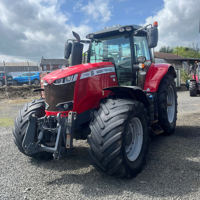 2018 Massey Ferguson 7722 Dyna-VT – Exclusive Spec – Front Linkage & PTO – 7,700 Hours