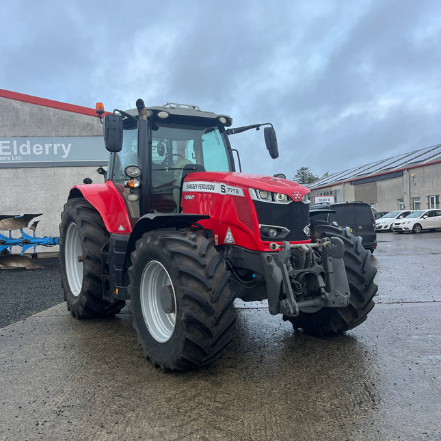 Massey Ferguson 7719S Exclusive – Top Spec, Vario, Front Linkage, 55Kph, LED Light Pack