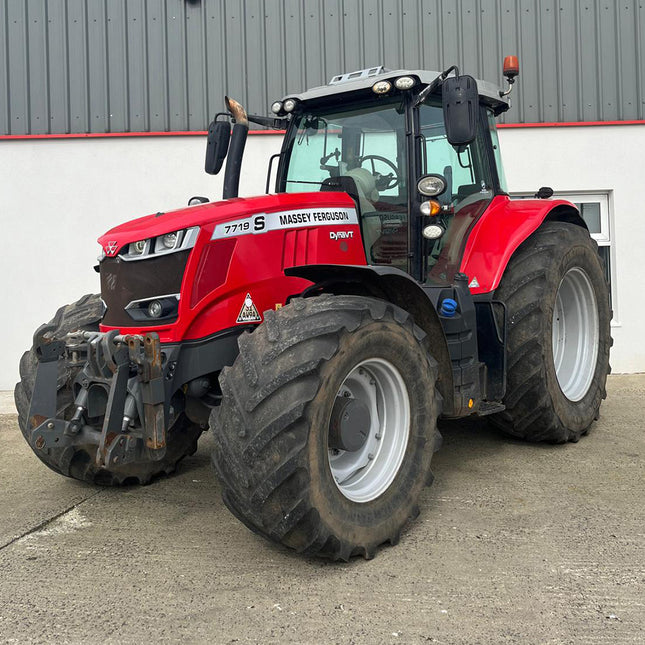 2019 Massey Ferguson 7719S – 190HP, Dyna-VT, Front PTO, 5,541 Hours