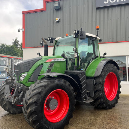 2017, Fendt 724 Profi