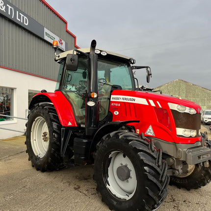 2017 Massey Ferguson 6615S Tractor – 150hp, Dyna-4 Transmission, 3 Spools