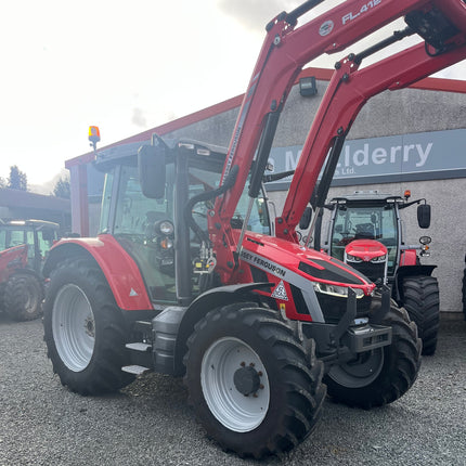 2021 Massey Ferguson 5S.145 Tractor with FL4121 Loader – 145HP, 3,390 Hours, £65,000