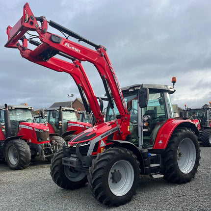 2021 Massey Ferguson 5S.145 Tractor with FL4121 Loader – 145HP, 3,390 Hours, £65,000