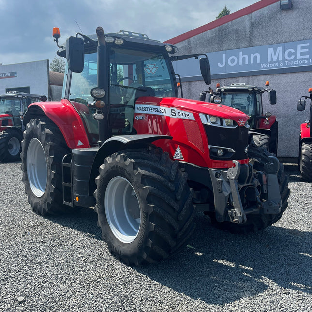 Massey Ferguson 6718S – 2020 | 50Kph Dyna-6 | Front PTO & Linkage | Autosteer Ready