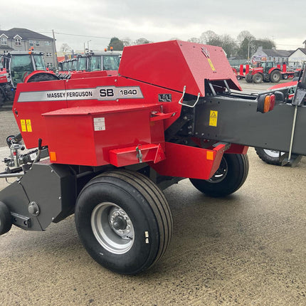 MF 1840 inline small square baler