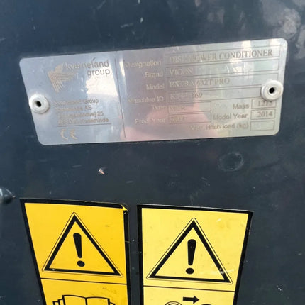 2014 Vicon 632T Rear-Mounted Mower – With Conditioner, Well-Maintained