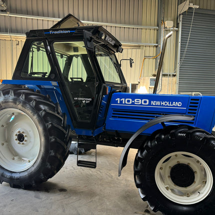 2004 New Holland 110/90 Tractor | 4600 Hrs, Hyd Trailer Brakes