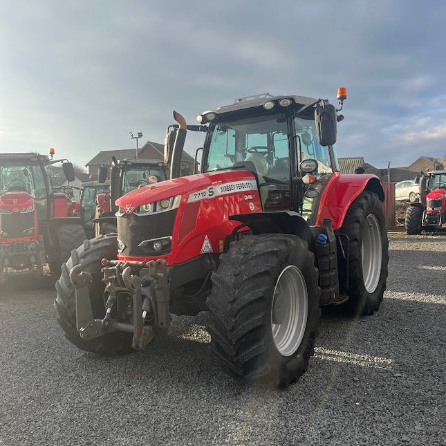 2021 Massey Ferguson 7719 Dyna-VT Tractor – Efficient Spec, Front Linkage & PTO, Guidance Ready, £65,000